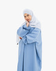 Sky Blue Marie Sleeve Abaya