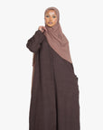 Coffee Mélange Long Shirt Abaya