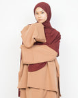 Caramel Two-Piece Abaya