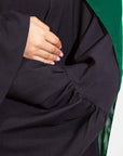 Black Bell Sleeve Abaya