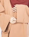 Caramel Two-Piece Abaya