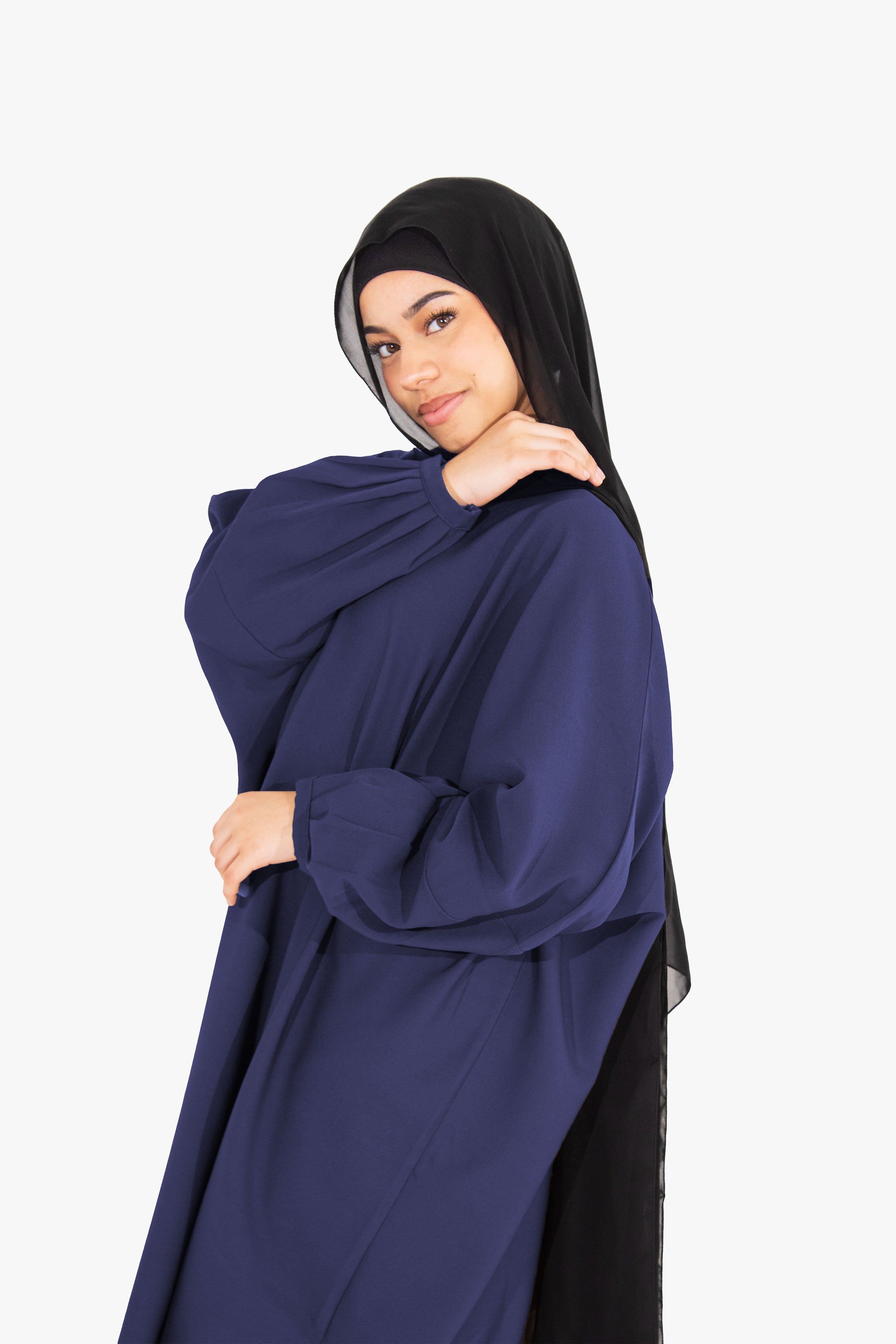 Navy Batwing Abaya – Jawda Islamic Store