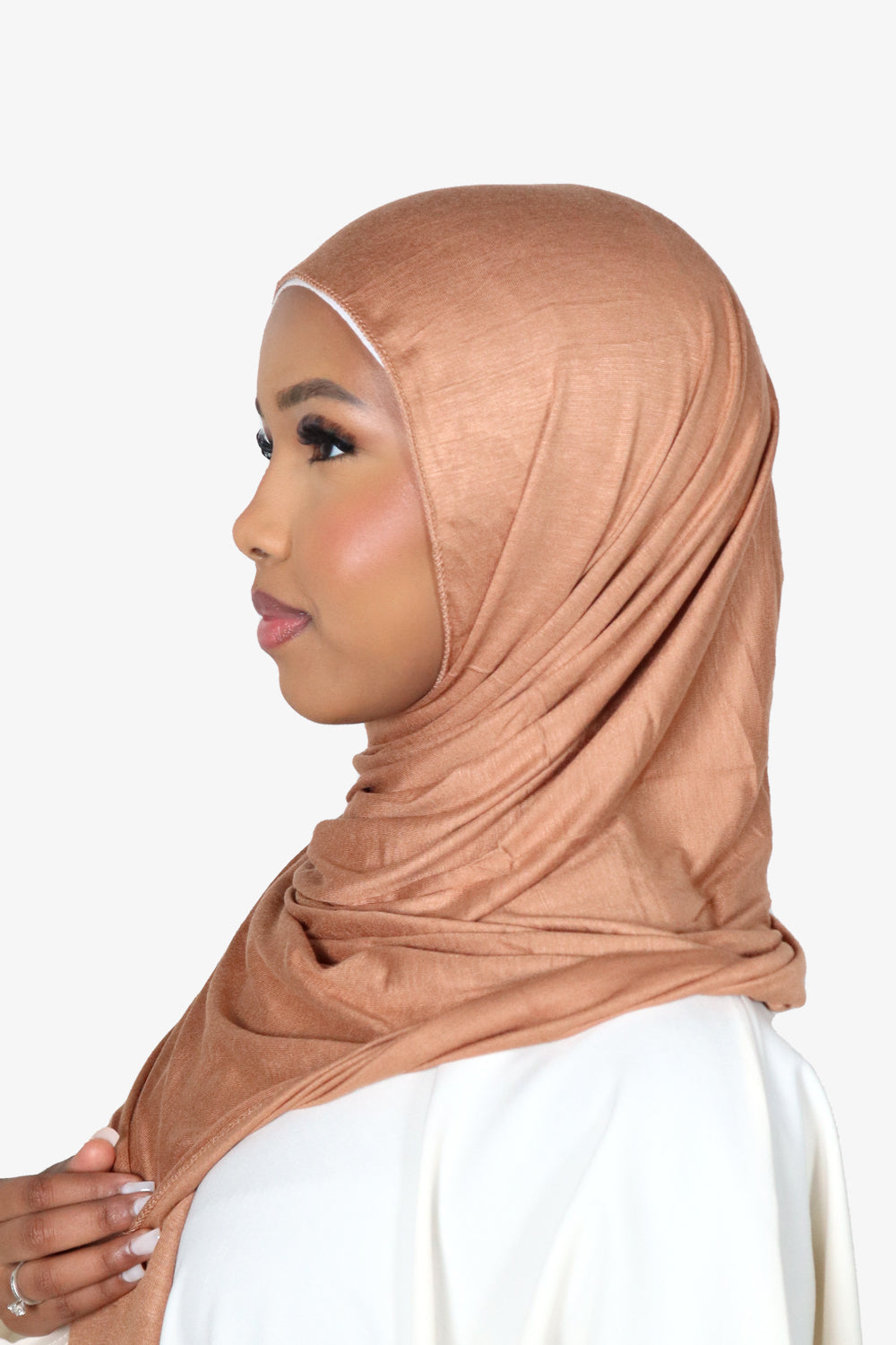 Premium Emirati Jersey Hijab &amp; Hijab Cap Bundle