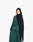 Emerald Green Kimono Abaya