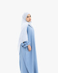 Sky Blue Marie Sleeve Abaya