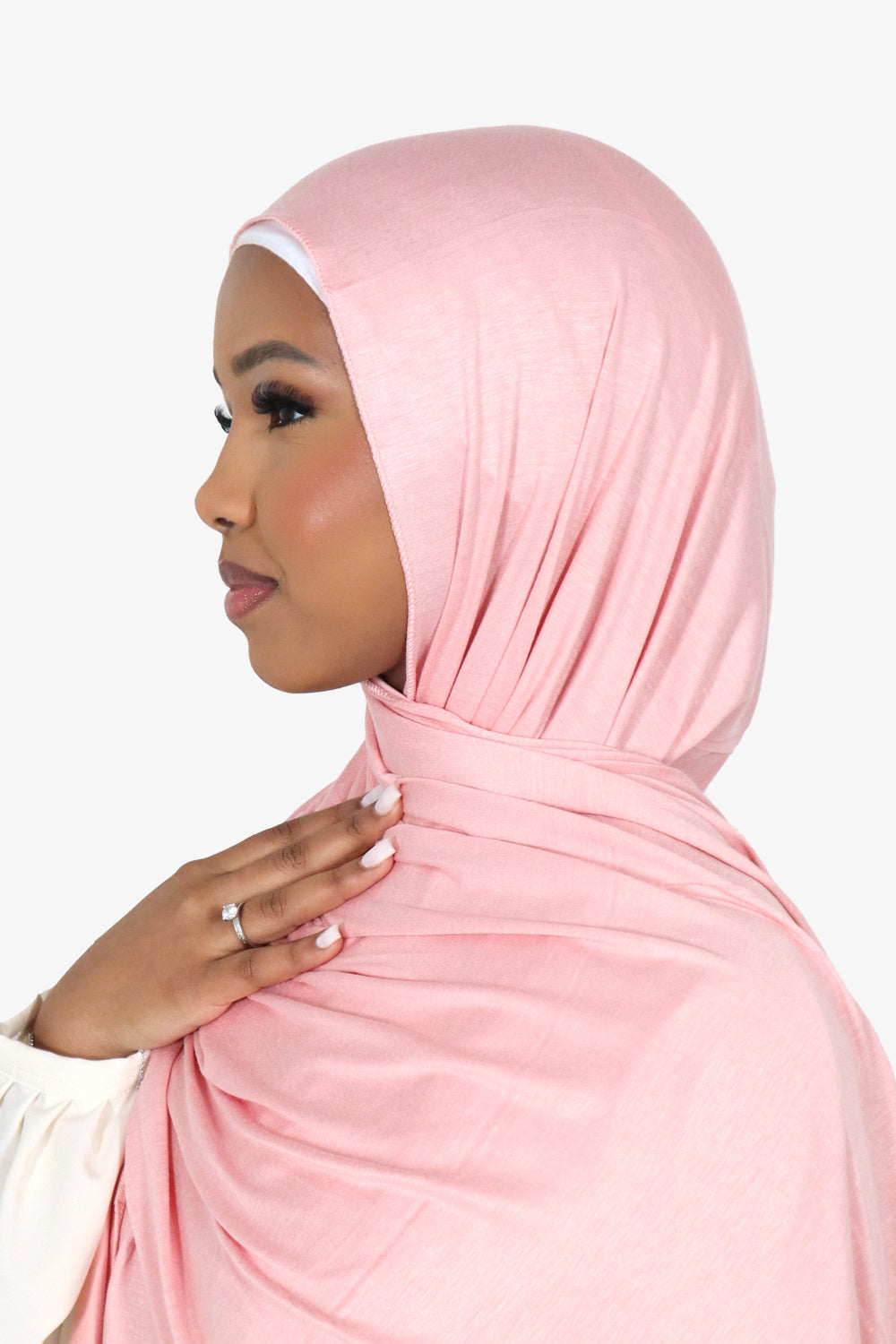 Premium Emirati Jersey Hijab &amp; Hijab Cap Bundle