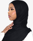 Premium Emirati Jersey Hijab & Hijab Cap Bundle