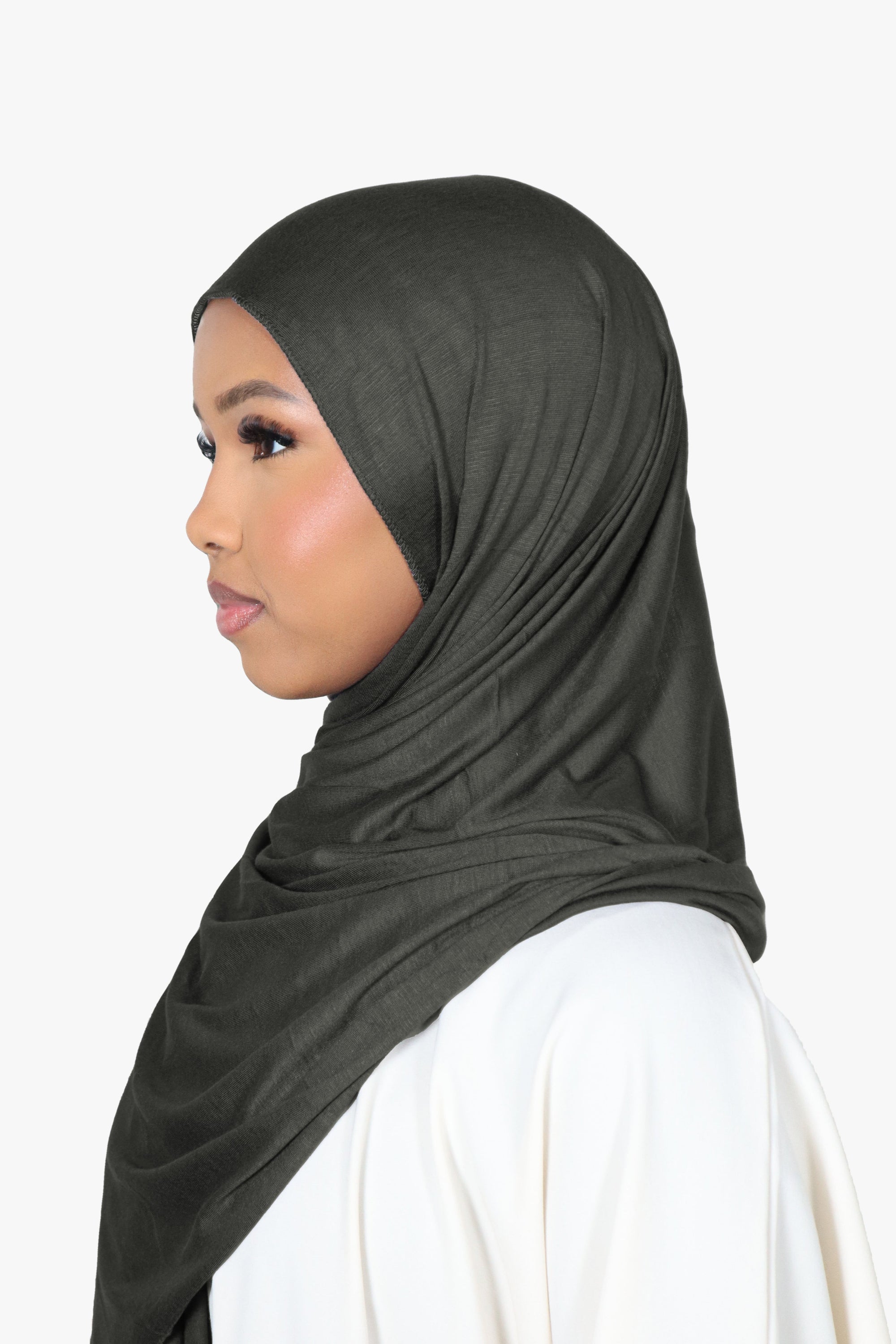 Premium Emirati Jersey Hijab &amp; Hijab Cap Bundle