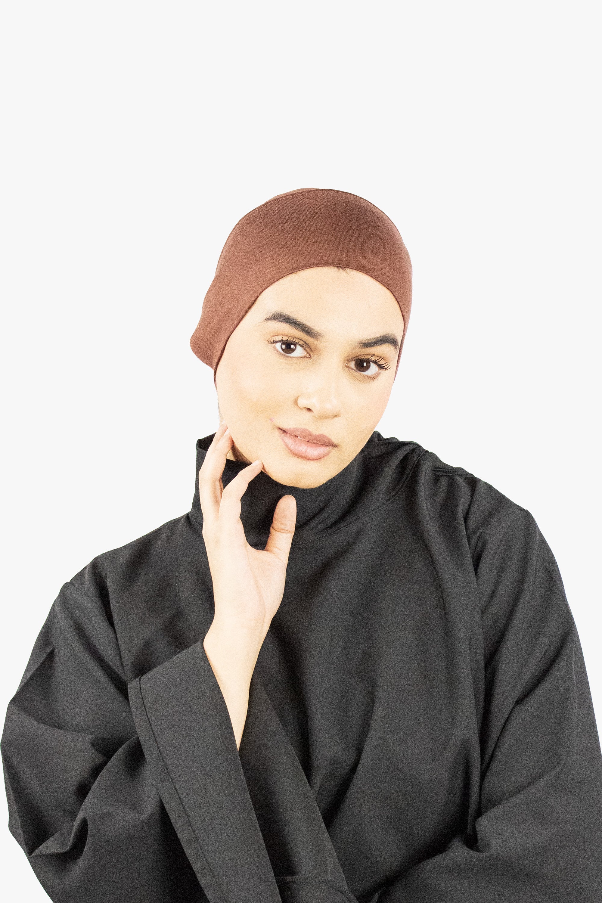 Premium Emirati Jersey Hijab Cap