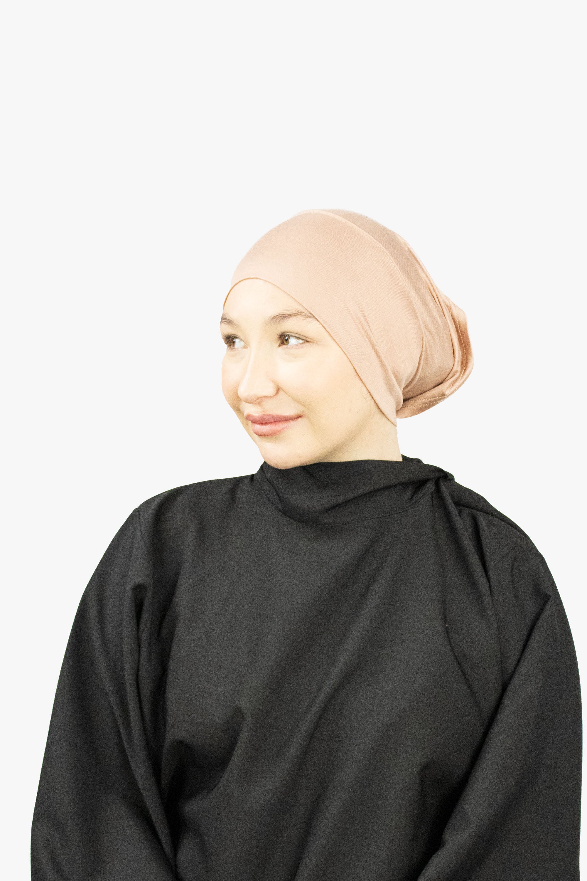 Premium Emirati Jersey Hijab Cap